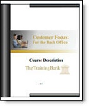Customer Focus for the Back Office image